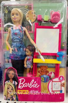 Mattel - Barbie - You Can Be - Art Teacher - Caucasian - Poupée